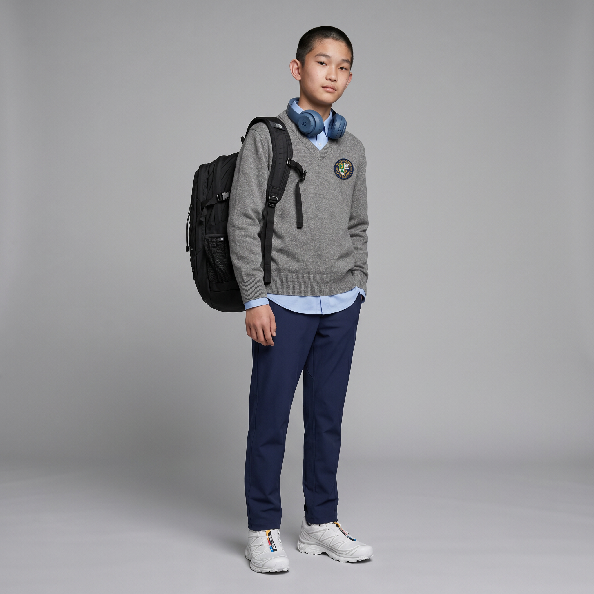Sorona School Shirt Blue
