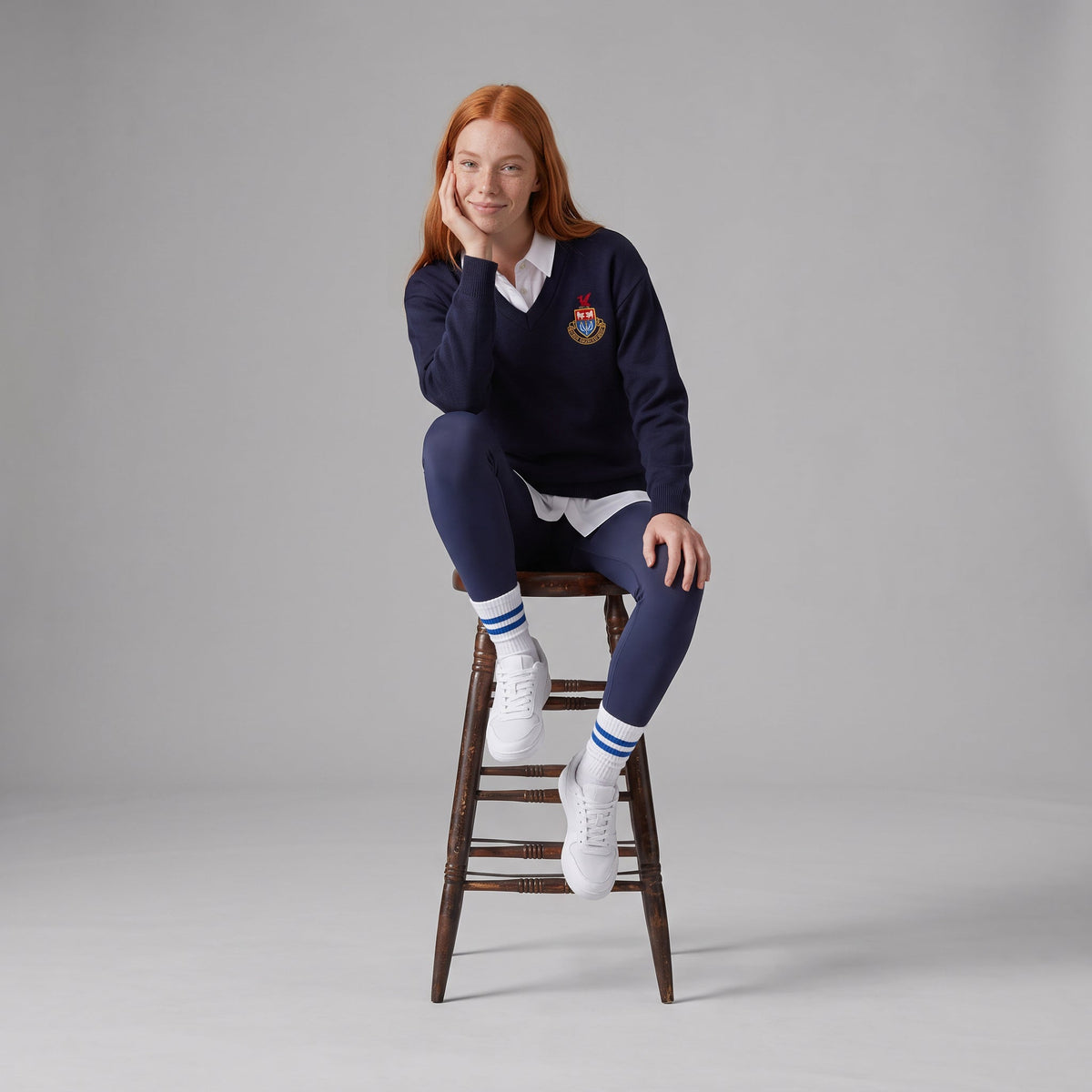 Merino Jumper Navy